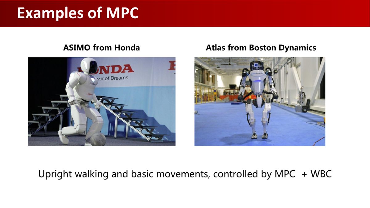 课程课件：MPC 的例子——Atlas 与 ASIMO